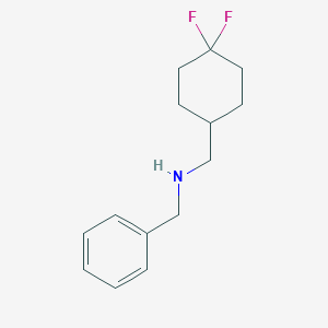 molecular formula C14H19F2N B7973000 Benzyl[(4,4-difluorocyclohexyl)methyl]amine 