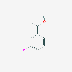 molecular formula C8H9IO B7973057 1-(3-Iodophenyl)ethan-1-ol 