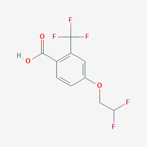 4-(2,2-Difluoroethoxy)-2-(trifluoromethyl)benzoic acid
