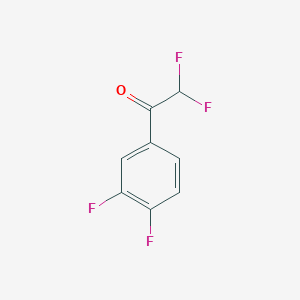 1-(3,4-Difluorophenyl)-2,2-difluoroethanone