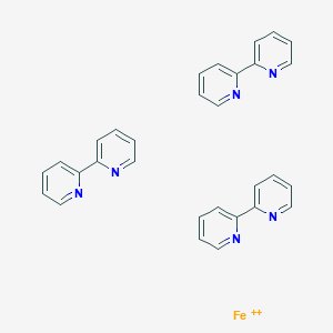 molecular formula C30H24FeN6+2 B079737 三(2,2'-联吡啶)铁(2+) CAS No. 15025-74-8
