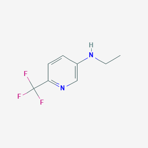 molecular formula C8H9F3N2 B7973724 N-ethyl-6-(trifluoromethyl)pyridin-3-amine 