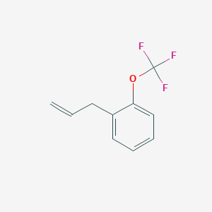 molecular formula C10H9F3O B7973864 3-[2-(Trifluoromethoxy)phenyl]-1-propene 