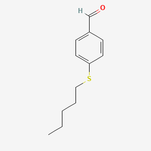molecular formula C12H16OS B7973872 4-(n-Pentylthio)benzaldehyde CAS No. 1443303-06-7