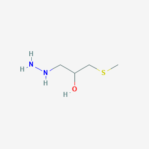 B079740 1-Hydrazino-3-(methylthio)propan-2-ol CAS No. 14359-97-8