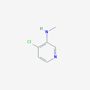 molecular formula C6H7ClN2 B7974151 4-chloro-N-methylpyridin-3-amine 
