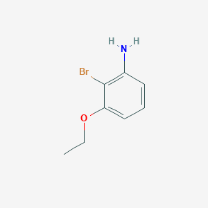 molecular formula C8H10BrNO B7974155 3-Ethoxy-2-bromo-aniline 
