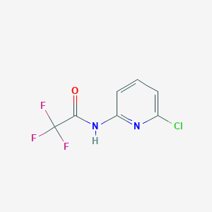 molecular formula C7H4ClF3N2O B7974346 N-(6-Chloropyridin-2-yl)-2,2,2-trifluoroacetamide 