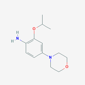 2-Isopropoxy-4-morpholinoaniline