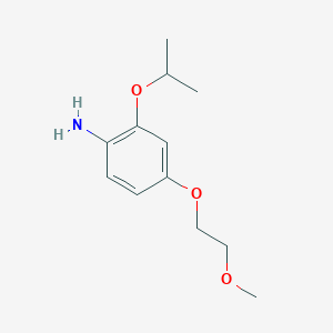 2-Isopropoxy-4-(2-methoxyethoxy)aniline