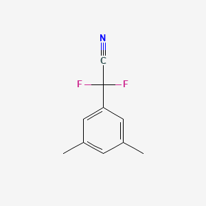 molecular formula C10H9F2N B7974517 (3,5-Dimethylphenyl)(difluoro)acetonitrile 
