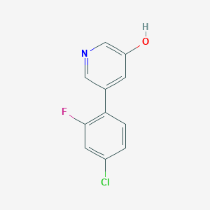 5-(4-Chloro-2-fluorophenyl)pyridin-3-ol