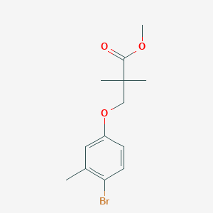 Methyl 3-(4-bromo-3-methylphenoxy)-2,2-dimethylpropanoate