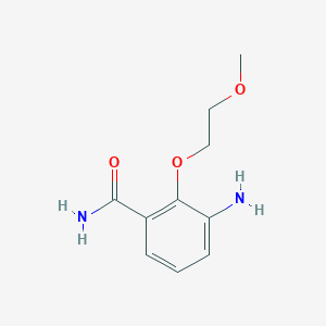 3-Amino-2-(2-methoxy-ethoxy)-benzamide
