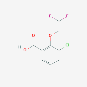 3-Chloro-2-(2,2-difluoroethoxy)benzoic acid