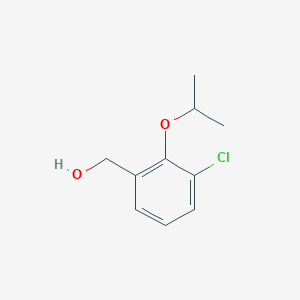 [3-Chloro-2-(propan-2-yloxy)phenyl]methanol