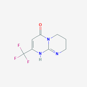 molecular formula C8H8F3N3O B7975435 CID 67983036 