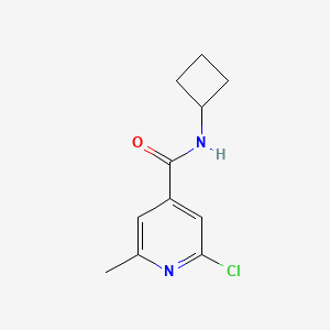2-Chloro-N-cyclobutyl-6-methylpyridine-4-carboxamide