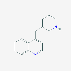 4-[(Piperidin-3-yl)methyl]quinoline