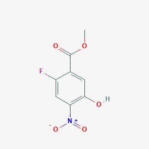 Methyl 2-fluoro-5-hydroxy-4-nitrobenzoate