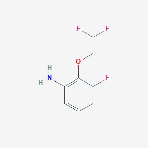 2-(2,2-Difluoroethoxy)-3-fluoroaniline