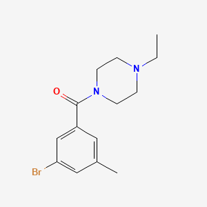 1-(3-Bromo-5-methylbenzoyl)-4-ethylpiperazine