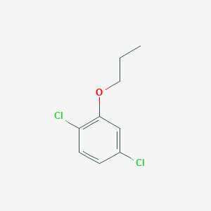 molecular formula C9H10Cl2O B7975823 1,4-Dichloro-2-propoxybenzene 