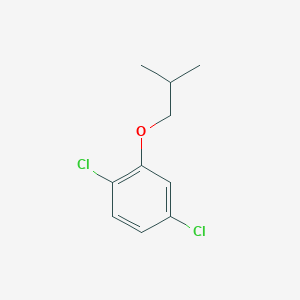 molecular formula C10H12Cl2O B7975826 1,4-Dichloro-2-(2-methylpropoxy)benzene 