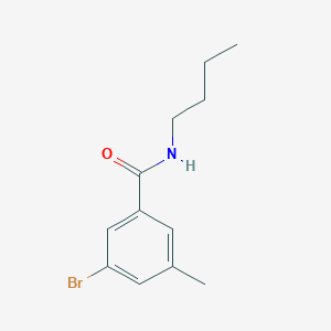 3-Bromo-N-butyl-5-methylbenzamide