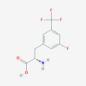 (2S)-2-Amino-3-[3-fluoro-5-(trifluoromethyl)phenyl]propanoic acid