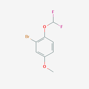 2-Bromo-1-(difluoromethoxy)-4-methoxybenzene