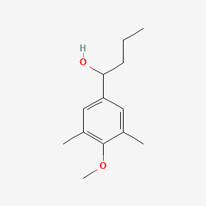 molecular formula C13H20O2 B7976387 1-(3,5-Dimethyl-4-methoxyphenyl)-1-butanol 