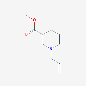 molecular formula C10H17NO2 B7976444 Methyl 1-prop-2-enylpiperidine-3-carboxylate 