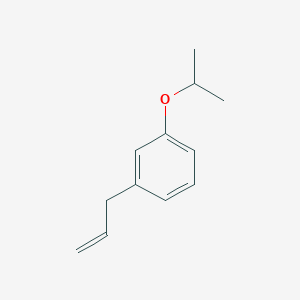 molecular formula C12H16O B7976472 1-Allyl-3-isopropoxybenzene 