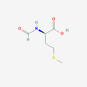 molecular formula C6H11NO3S B7976478 (2R)-2-formamido-4-(methylsulfanyl)butanoic acid 