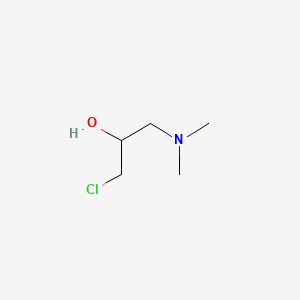 molecular formula C5H12ClNO B7976504 2-Propanol, 1-chloro-3-(dimethylamino)- 