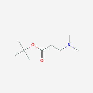 molecular formula C9H19NO2 B7976512 Tert-butyl 3-(dimethylamino)propanoate 
