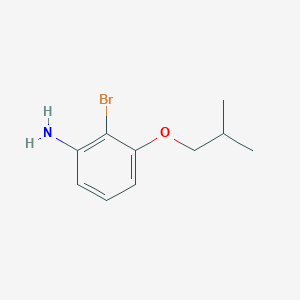 2-Bromo-3-(2-methylpropoxy)aniline