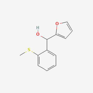 Furan-2-yl(2-(methylthio)phenyl)methanol