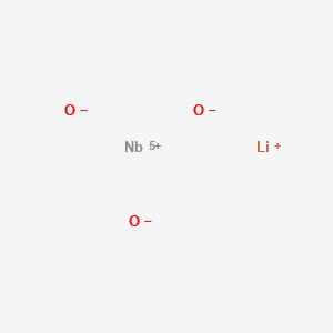 molecular formula LiNbO3 B079770 三氧化铌锂 CAS No. 12031-63-9