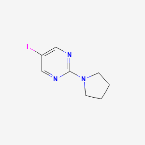 5-Iodo-2-(pyrrolidin-1-yl)pyrimidine