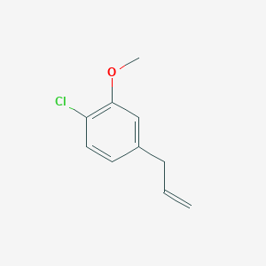 molecular formula C10H11ClO B7977107 4-Allyl-1-chloro-2-methoxybenzene 