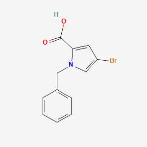 1-Benzyl-4-bromopyrrole-2-carboxylic acid