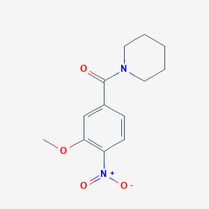 (3-Methoxy-4-nitrophenyl)-piperidin-1-ylmethanone