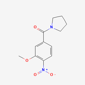 (3-Methoxy-4-nitro-phenyl)-pyrrolidin-1-yl-methanone