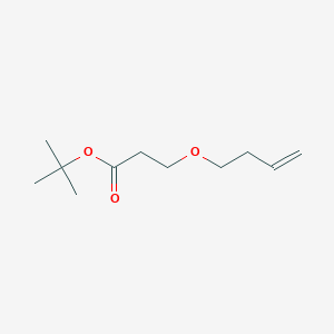 molecular formula C11H20O3 B7977716 Alkene-ethyl-PEG1-t-Butyl ester 