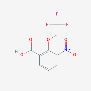 3-Nitro-2-(2,2,2-trifluoroethoxy)benzoic acid