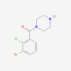 1-(3-Bromo-2-chlorobenzoyl)piperazine