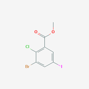 Methyl 3-bromo-2-chloro-5-iodobenzoate
