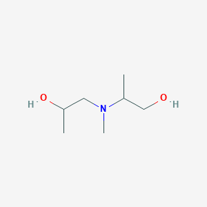 molecular formula C7H17NO2 B7978255 2-[(2-Hydroxypropyl)methylamino]-1-propanol 